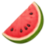 WATERMELON emoji in Facebook's design style - Unicode 1F349