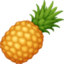 PINEAPPLE emoji in Facebook's design style - Unicode 1F34D