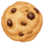 COOKIE emoji in Facebook's design style - Unicode 1F36A