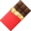 CHOCOLATE BAR emoji in Facebook's design style - Unicode 1F36B