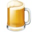 BEER MUG emoji in Facebook's design style - Unicode 1F37A