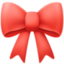 RIBBON emoji in Facebook's design style - Unicode 1F380