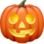 JACK-O-LANTERN emoji in Facebook's design style - Unicode 1F383