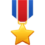 MILITARY MEDAL emoji in Facebook's design style - Unicode 1F396-FE0F