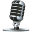 STUDIO MICROPHONE emoji in Facebook's design style - Unicode 1F399-FE0F