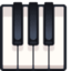 MUSICAL KEYBOARD emoji in Facebook's design style - Unicode 1F3B9