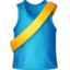 RUNNING SHIRT WITH SASH emoji in Facebook's design style - Unicode 1F3BD