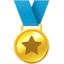 SPORTS MEDAL emoji in Facebook's design style - Unicode 1F3C5