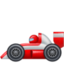 RACING CAR emoji in Facebook's design style - Unicode 1F3CE-FE0F