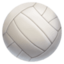 VOLLEYBALL emoji in Facebook's design style - Unicode 1F3D0