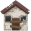 DERELICT HOUSE emoji in Facebook's design style - Unicode 1F3DA-FE0F