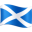 Scotland Flag emoji in Facebook's design style - Unicode 1F3F4-E0067-E0062-E0073-E0063-E0074-E007F