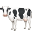 COW emoji in Facebook's design style - Unicode 1F404