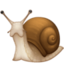 SNAIL emoji in Facebook's design style - Unicode 1F40C