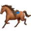 HORSE emoji in Facebook's design style - Unicode 1F40E