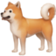 DOG emoji in Facebook's design style - Unicode 1F415