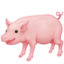 PIG emoji in Facebook's design style - Unicode 1F416