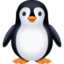 PENGUIN emoji in Facebook's design style - Unicode 1F427