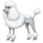 POODLE emoji in Facebook's design style - Unicode 1F429