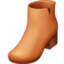 WOMANS BOOTS emoji in Facebook's design style - Unicode 1F462