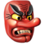 JAPANESE GOBLIN emoji in Facebook's design style - Unicode 1F47A