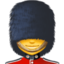 WOMAN GUARD emoji in Facebook's design style - Unicode 1F482-200D-2640-FE0F