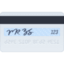 CREDIT CARD emoji in Facebook's design style - Unicode 1F4B3