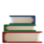 BOOKS emoji in Facebook's design style - Unicode 1F4DA