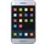 MOBILE PHONE emoji in Facebook's design style - Unicode 1F4F1