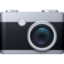 CAMERA emoji in Facebook's design style - Unicode 1F4F7