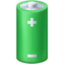 BATTERY emoji in Facebook's design style - Unicode 1F50B