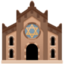 SYNAGOGUE emoji in Facebook's design style - Unicode 1F54D