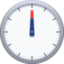 CLOCK FACE TWELVE OCLOCK emoji in Facebook's design style - Unicode 1F55B