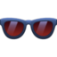 SUNGLASSES emoji in Facebook's design style - Unicode 1F576-FE0F