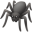 SPIDER emoji in Facebook's design style - Unicode 1F577-FE0F