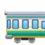 RAILWAY CAR emoji in Facebook's design style - Unicode 1F683