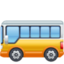 BUS emoji in Facebook's design style - Unicode 1F68C