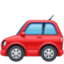 AUTOMOBILE emoji in Facebook's design style - Unicode 1F697