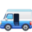 DELIVERY TRUCK emoji in Facebook's design style - Unicode 1F69A