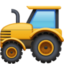 TRACTOR emoji in Facebook's design style - Unicode 1F69C