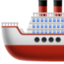 SHIP emoji in Facebook's design style - Unicode 1F6A2