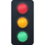 VERTICAL TRAFFIC LIGHT emoji in Facebook's design style - Unicode 1F6A6