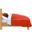 SLEEPING ACCOMMODATION emoji in Facebook's design style - Unicode 1F6CC