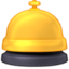 BELLHOP BELL emoji in Facebook's design style - Unicode 1F6CE-FE0F