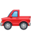 PICKUP TRUCK emoji in Facebook's design style - Unicode 1F6FB