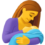 BREAST-FEEDING emoji in Facebook's design style - Unicode 1F931