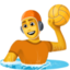 WATER POLO emoji in Facebook's design style - Unicode 1F93D