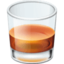 TUMBLER GLASS emoji in Facebook's design style - Unicode 1F943