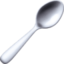 SPOON emoji in Facebook's design style - Unicode 1F944