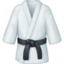 MARTIAL ARTS UNIFORM emoji in Facebook's design style - Unicode 1F94B